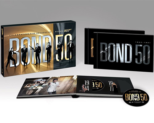 Box Set de James Bond por 50 aniversario