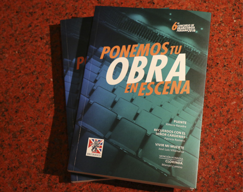 6TO CONCURSO DE DRAMATURGIA PERUANA PONEMOS TU OBRA EN ESCENA